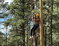  Elizabeth Middle School students on their Outdoor Ed experience